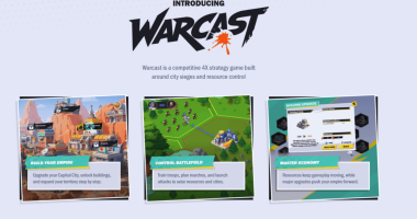 Warcast screen shot