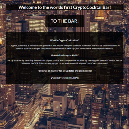 CryptoCocktailBar